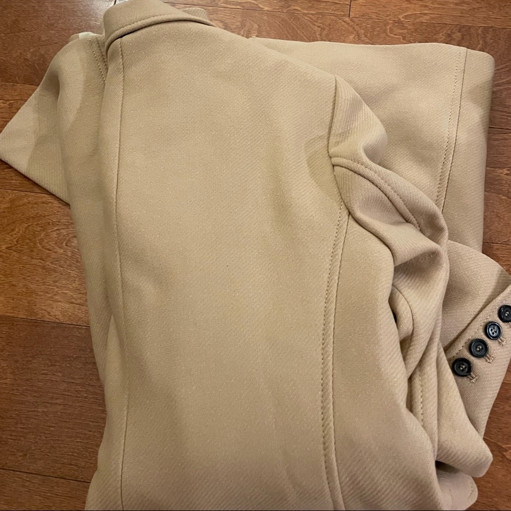 Zara wool blend coat brown Italian size XS sma nwt - Picture 11 of 11